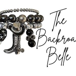 Hats Off/Boots On Bracelet Stack by The Primitive Peddler